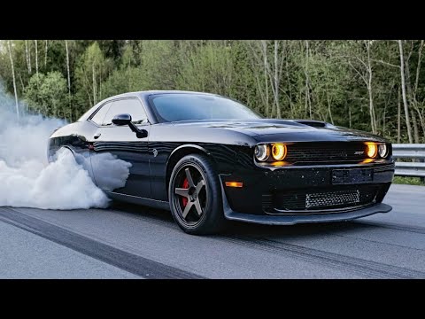 Видео: 1200+ л.с. Dodge Challenger HELLCAT. Ужас по-американски