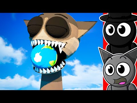 Видео: УЖАС СПРУНКИ против ГИГАНТСКОЙ ЗЕМЛИ!