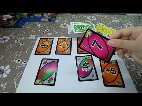 Видео: Как играть в UNO FLIP лëгкое объяснение