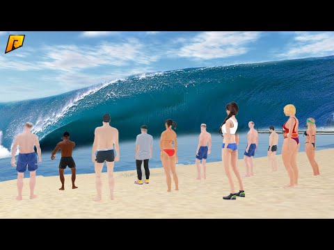 Видео: СМЕРТЕЛЬНАЯ ВОЛНА! ЦУНАМИ НАКРЫЛО ОСТРОВ! | CRMP