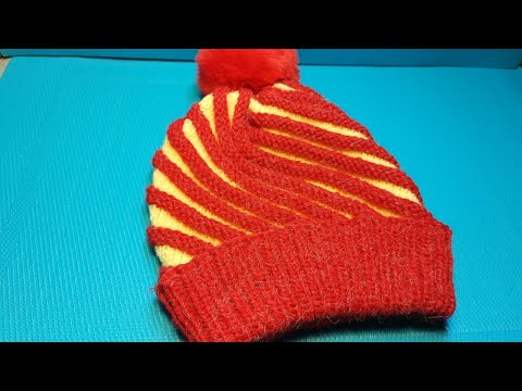 Видео: #478 ШАПОЧКА - ЗЕФИРКА СПИЦАМИ ДЛЯ МАЛЫШЕЙ.МАСТЕР КЛАСС.