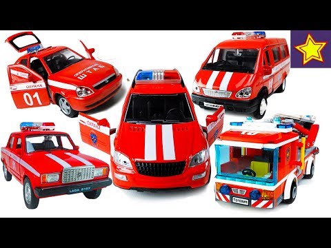 Видео: Про пожарные машинки для детей Все серии подряд Fire trucks & cars for kids
