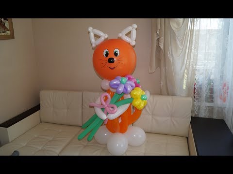 Видео: САМАЯ ЭФФЕКТНАЯ и ПРОСТАЯ КОШКА из ВОЗДУШНЫХ ШАРОВ/  THE EFFECT AND SIMPLE CAT FROM AIR BALLS
