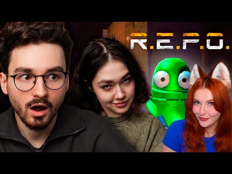 Видео: Анастасиз УЧИТ ИГРАТЬ МЕНЯ в R.E.P.O. TheBrianMaps ( Брайн Мапс ) Реакция