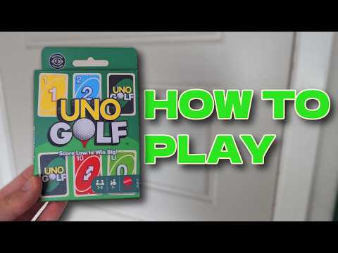 Видео: Как играть в Уно-гольф (краткое руководство)
