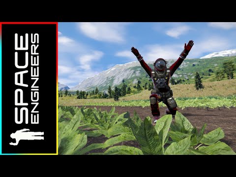 Видео: Непрерывный фермерский участок Mod - Space Engineers