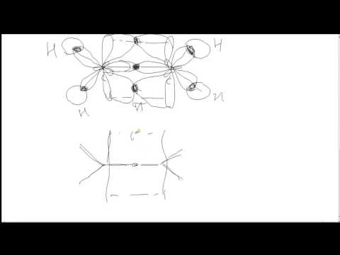 Видео: Алкены. Строение, гибридизация, углы, геометрическая форма молекул