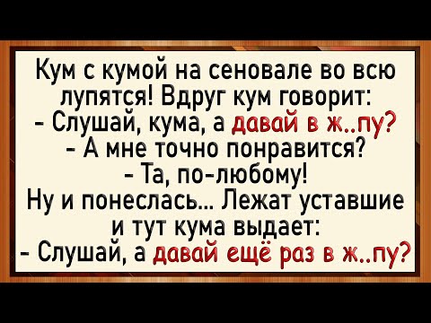 Видео: Как куме понравилось туда! Сборник свежих анекдотов! Юмор!