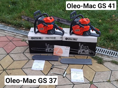 Видео: Два итальянца Oleo-Mac GS 37 и Oleo-Mac GS 41