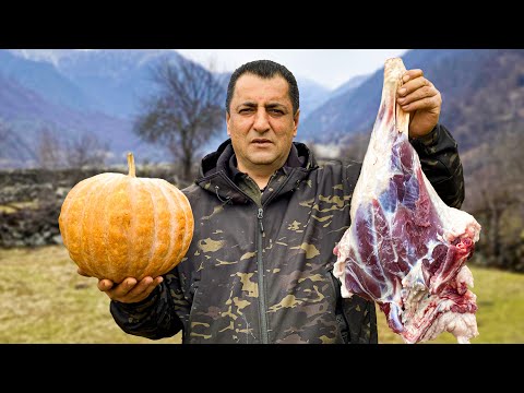 Видео: ВКУСНЕЙШЕЕ ЖАРЕНОЕ МЯСО ЗАПЕЧЕННОЕ В ТЫКВЕ И ПОМЕЩЕННОЕ В ТАНДЫР НА 2 ЧАСА