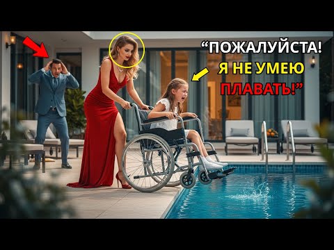 Видео: «Маленькая девочка с инвалидностью пережила беду у бассейна… но её отец-миллионер вернулся»