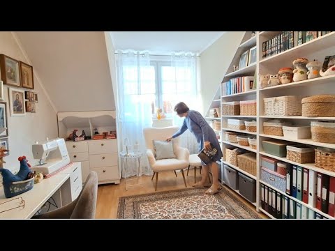 Видео: 🍂Мой сказочный  деревенский дом. Уютная мастерская. Рождественские домики.