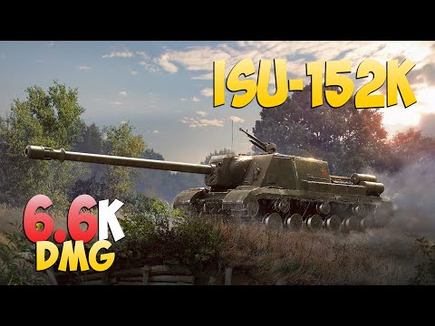 Видео: ИСУ-152К - 8 Kills 6.6K DMG - Вечный! - Мир Танков