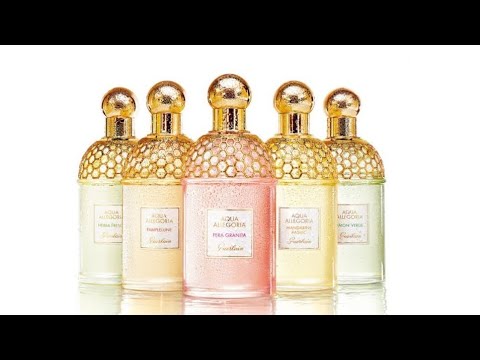 Видео: Линейка Aqua Allegoria Guerlain. Аква Аллегории на моих парфюмерных полках