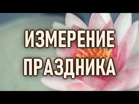 Видео: Измерение праздника | ОШО