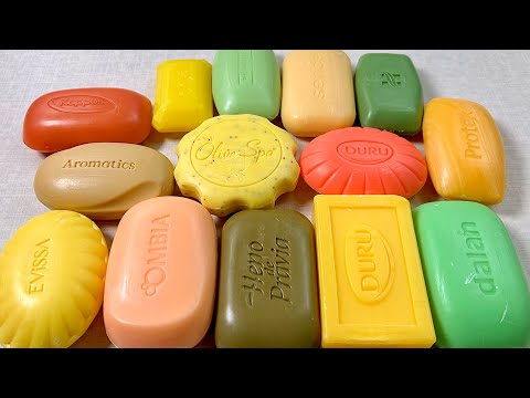Видео: ASMR soap cutting 💛 Резка мыла АСМР