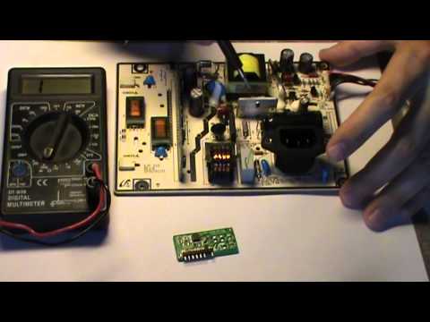 Видео: Ремонт монитора SyncMaster E1920 часть 1. Как осуществить диагностику и отремонтировать монитор.