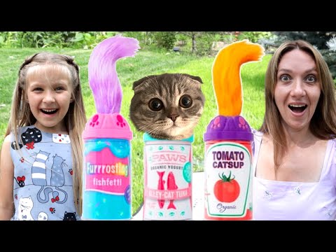 Видео: СЮРПРИЗ КОТИК В БАНКЕ Misfittens