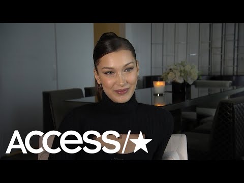 Видео: Белла Хадид рассказывает о поедании пиццы во время Недели моды в Нью-Йорке, о том, как стать моде...