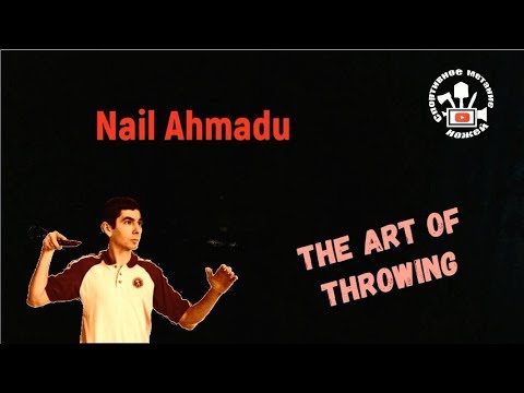 Видео: Безоборотное метание ножей, Наиль Ахмаду. Nail Ahmadu, The art of throwing (English subtitles)