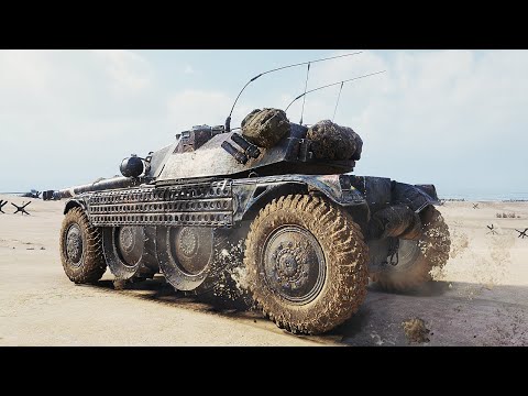 Видео: Panhard EBR 105 • Один против орды в битве за выживание • World of Tanks