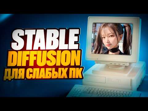 Видео: Stable Diffusion для слабых ПК – Как запустить и оптимизировать?