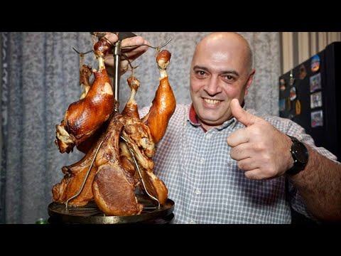 Видео: Дома закоптил мясо. Это что за вкуснятина!