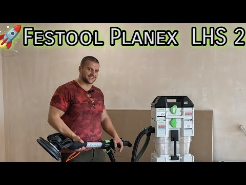 Видео: Заслужава ли си да инвестираме в новия жираф за Шкурене на стени и тавани Festool Planex  LHS 2
