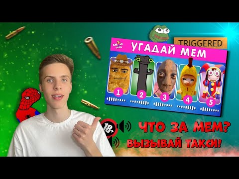 Видео: УГАДАЙ МЕМ ПО ЗВУКУ ЧЕЛЛЕНДЖ !
