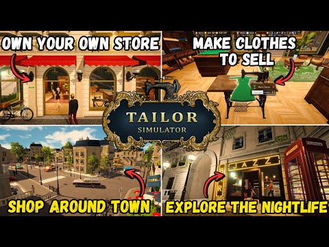 Видео: Это потрясающий новый симулятор! Симулятор портного