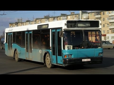 Видео: ИНФОРМАТОР автобусного маршрута №107 г. Минска (голос Эдуарда Данченко)
