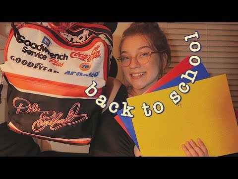 Видео: back to school покупки к американской школе и расписание уроков | Polina Sladkova