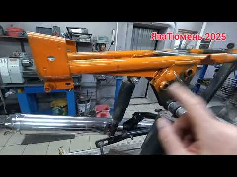 Видео: Ремонт рамы ЯВА 640 Николай Ростов Готовность под окраску