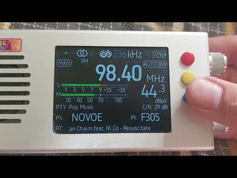 Видео: Обзор FM радио приема в Минске ул. Филатова. 10.09.2023