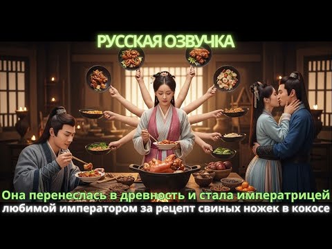 Видео: Она перенеслась в древность и стала императрицей любимой императором за рецепт свиных ножек в кокосе