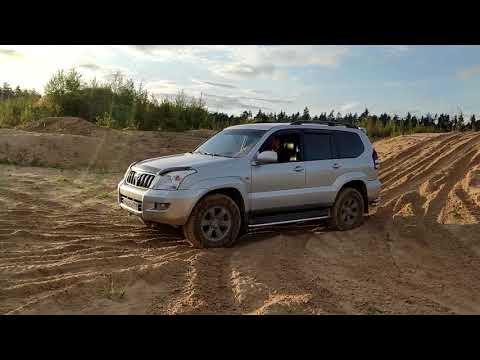 Видео: Land Cruiser Prado 120 - Goodyear Wrangler Duratrac - первые впечатления