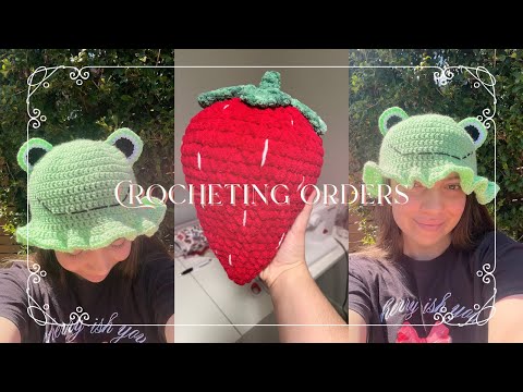 Видео: Пришло время зарегистрироваться и сделать 3 индивидуальных заказа по вязанию крючком! (видеоблог ...