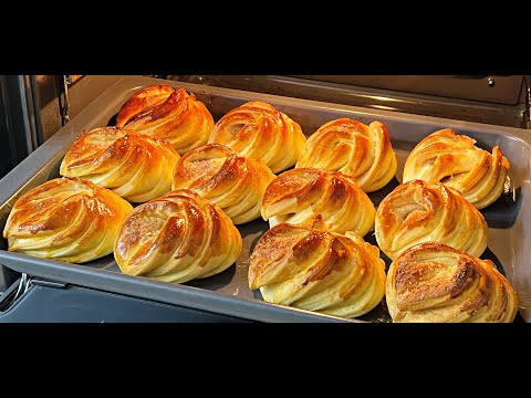 Видео: Вкуснятина к чаю Рецепт Булочек Покорил Миллионы Побьёт Все Рекорды Никто Не Верит Как Просто Быстро