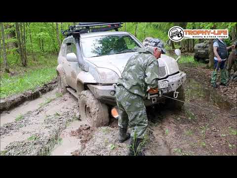Видео: TLCP120 Toyota Land Cruiser Prado off-road 4x4 Тойота Ленд Крузер Прадо бездорожье Трофи-лайф 2020