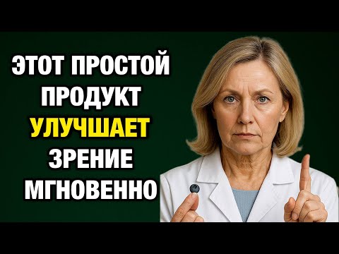 Видео: Ешьте это перед сном — и зрение начнёт возвращаться! Врач с 30-летним стажем раскрывает секрет