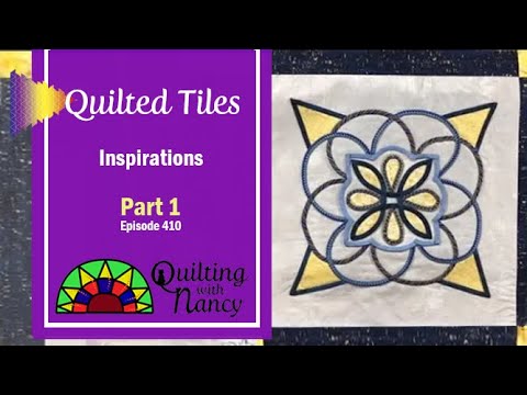 Видео: Стеганая плитка — Вдохновение. Часть 1, Эпизод 410