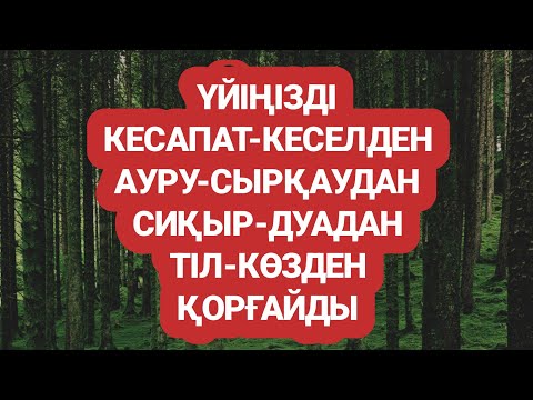 Видео: Қосып қойсаңыз үйіңізді бүкіл жаман бәледен қорғайды 1)2,81-86