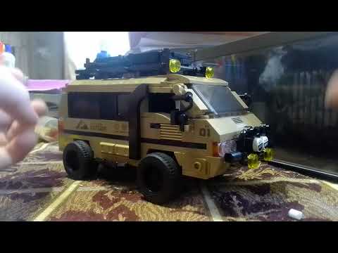 Видео: Обзор на конструктор про Mitsubishi Delica  из лего.