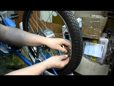Видео: Рига 11  Выравнивание колеса спицами