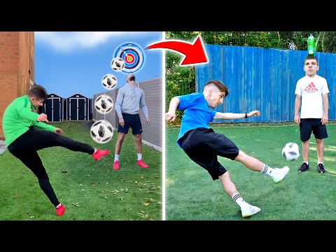 Видео: ПОВТОРЯЕМ ФУТБОЛЬНЫЕ ВИРУСНЫЕ ВИДЕО!😱 / ft. Олейник и Слава Черненко