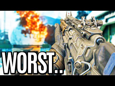 Видео: ХУДШАЯ ШТУРМОВАЯ ВИНТОВКА ВО ВСЕХ Call of Duty