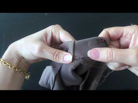 Видео: Как подшить трикотаж вручную. Стежок «козлик»