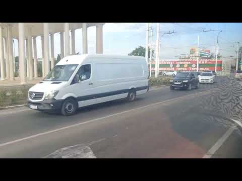 Видео: Приднестровье из Бендер в Тирасполь на троллейбусе