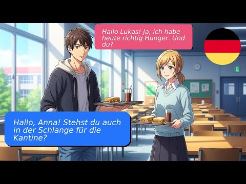Видео: 5 простых диалогов на немецком (A1-A2) В школе
