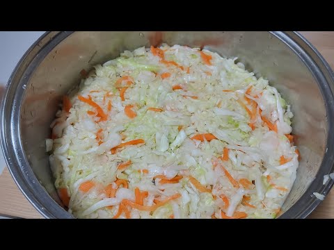 Видео: Квашеная капуста- хрустящий восторг 